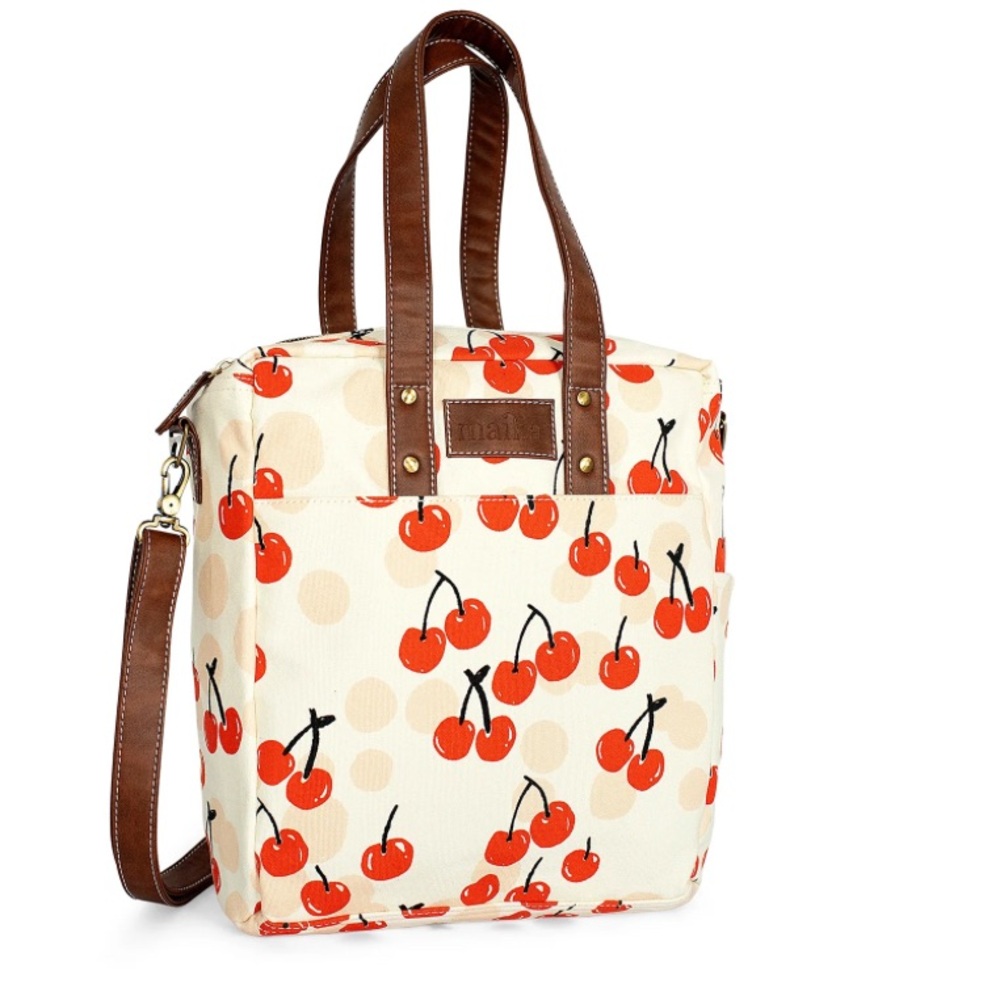 Maika COMMUTER TOTE - CHERRIES